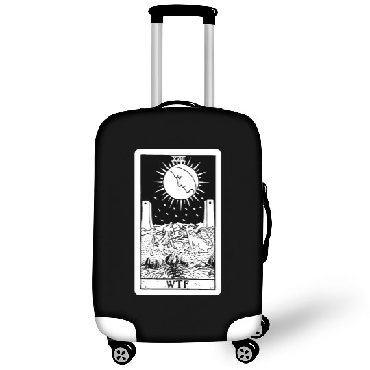 WTF - The Moon Tarot Card Luggage Covers