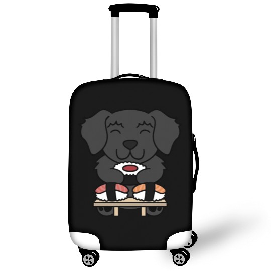 Sushi Lover Newfoundland Dog Luggage Covers