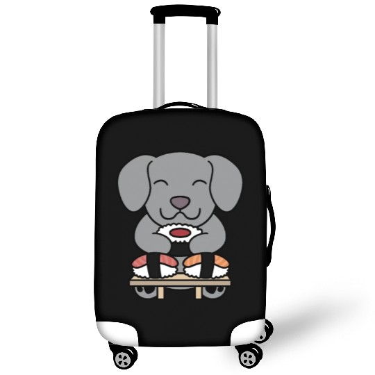 Sushi Lover Weimaraner Luggage Covers