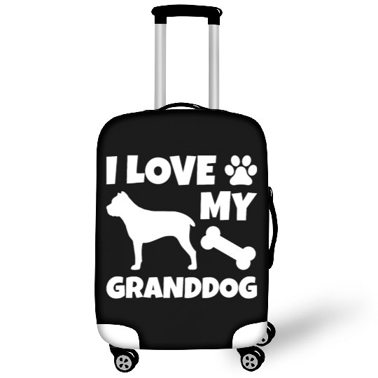 I Love My Granddog Cane Corso Luggage Covers