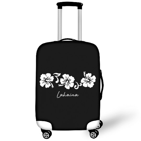 Lahaina Maui Hawaii Hibiscus Flower Luggage Covers