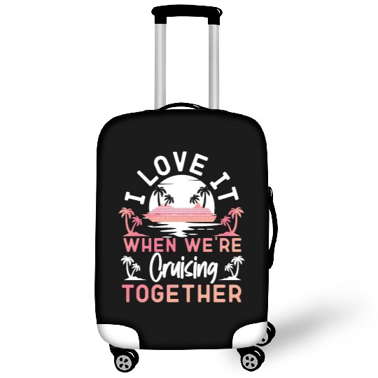 Cruise Ship Vacation Friends Luggage Covers