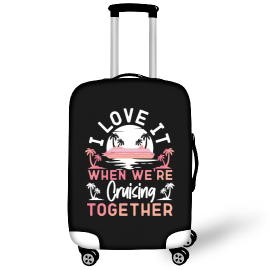 Cruise Ship Vacation Friends Luggage Covers