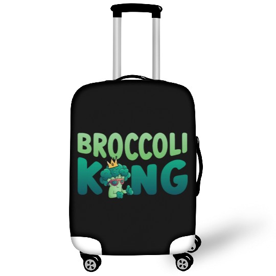 Broccoli King Vegetarian Vegetable Veggies Vegan Luggage Covers