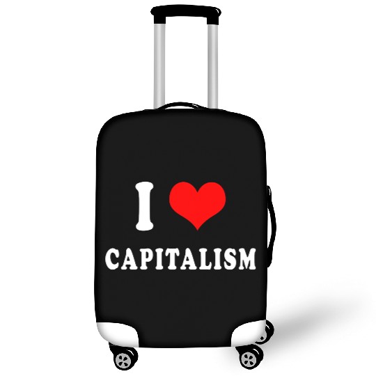 I love capitalism Luggage Covers