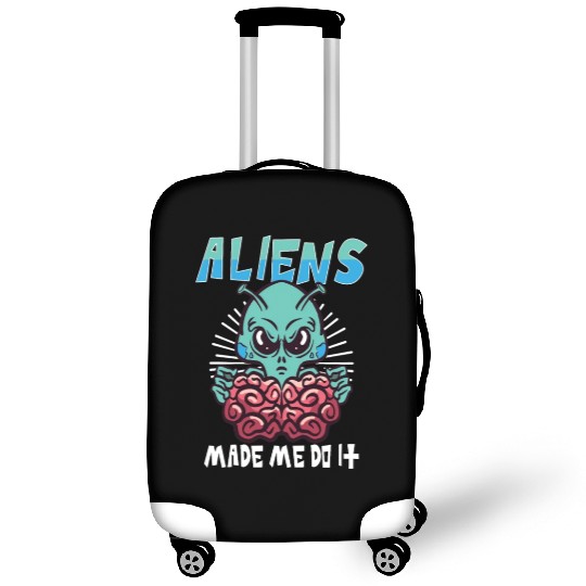 Alien Extraterrestrial Area 51 UFO Space Geek Gift Luggage Covers