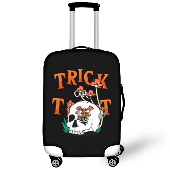 Trick or Treat People With Kindness Skeleton Hallo Luggage Covers