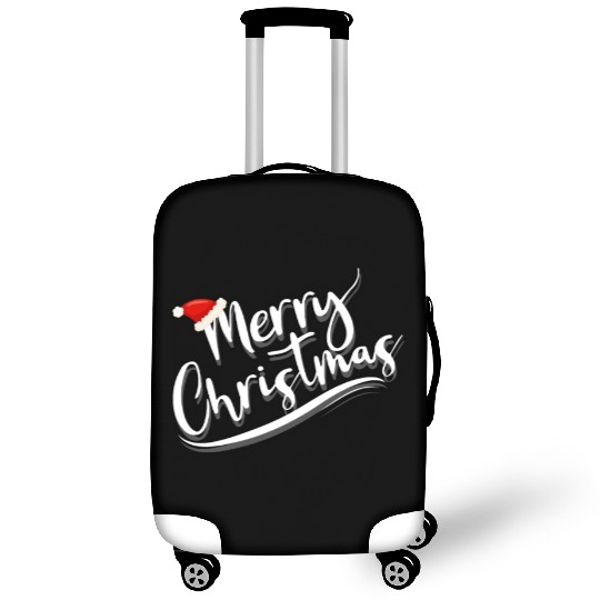 Merry Christmas and Happy New Year Luggage Covers