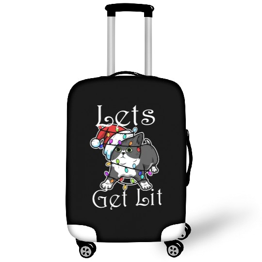 Lets get lit christmas Luggage Covers