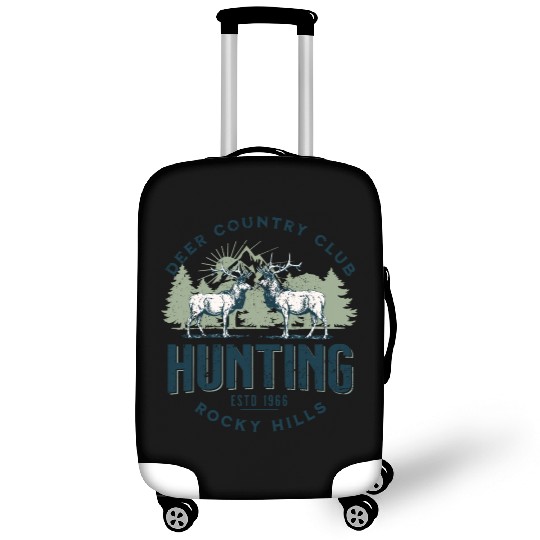 Deer country club Luggage Covers