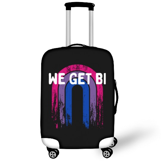 We Get Bi Bisexual LGBTQ Bi Pride LGBT Positivity Luggage Covers