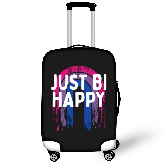 Just Bi Happy Bisexual LGBTQ Bi Pride LGBT Luggage Covers