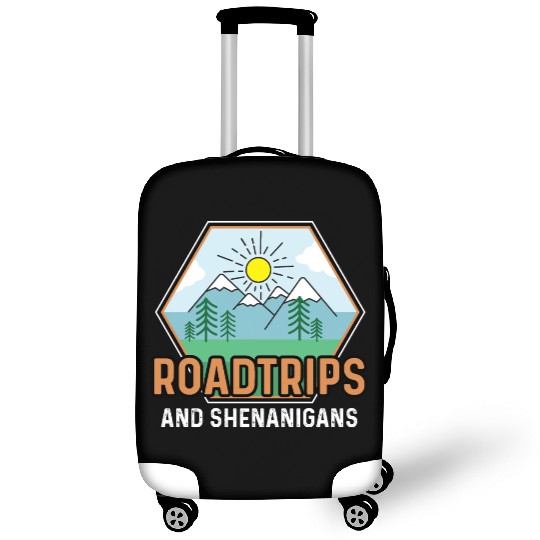 Road Trip Shenanigans Nature Lover And Explorer Gi Luggage Covers