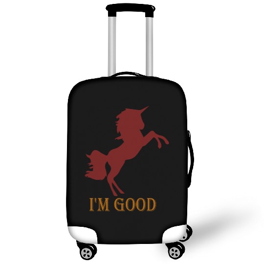 I'm fine Luggage Covers