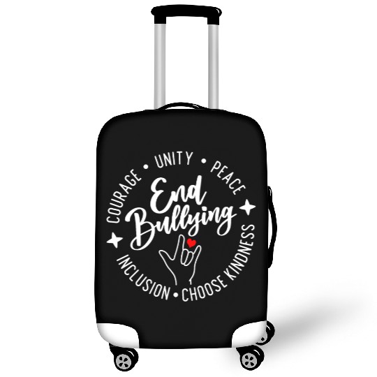 End Bullying. Choose Kindness. Unity. Peace. Luggage Covers