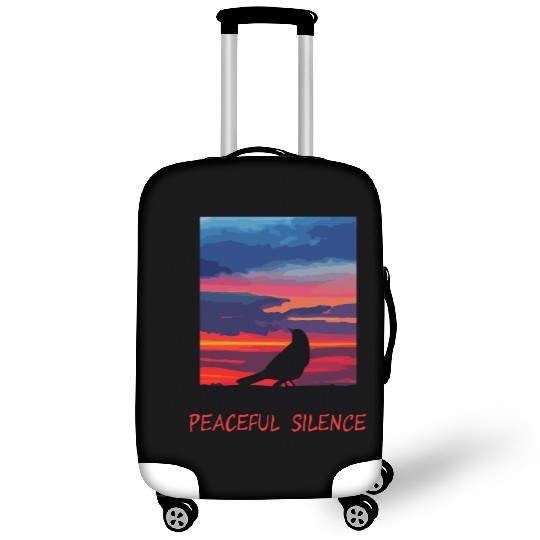 Peaceful Silence Luggage Covers