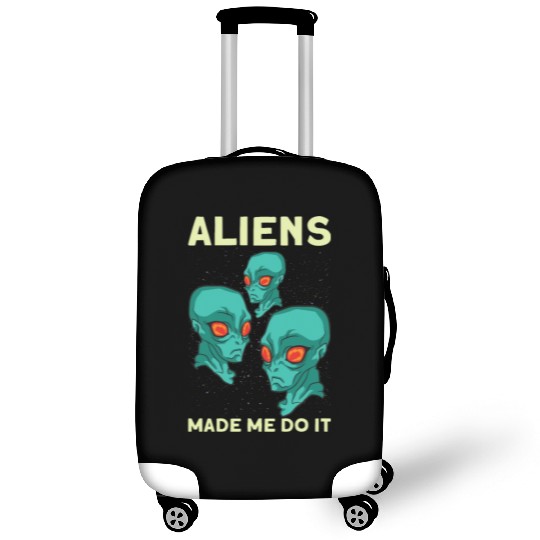 Alien Extraterrestrial Area 51 UFO Space Geek Gift Luggage Covers