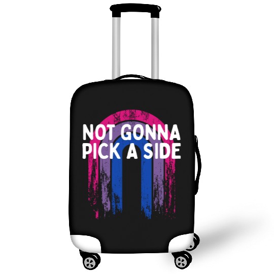 Not Gonna Pick a Side Bisexual LGBTQ Bi Pride Luggage Covers