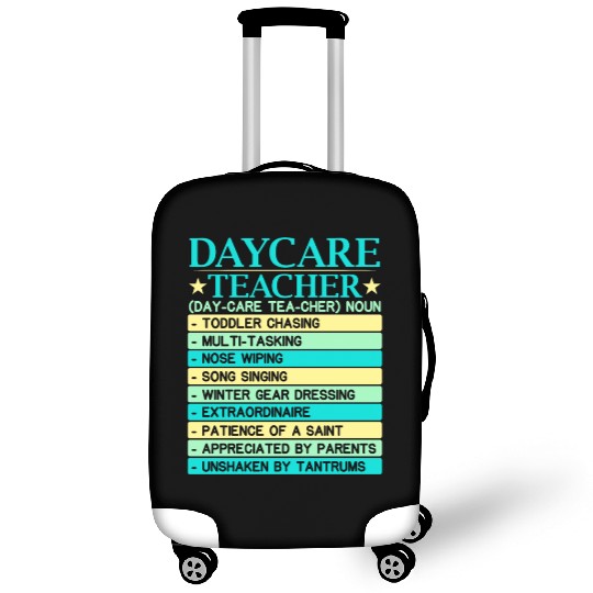 Daycare Teacher Childcare Educator Director Luggage Covers