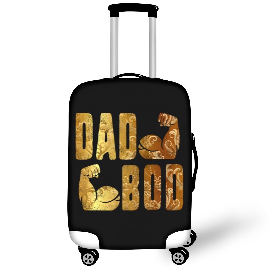 Dad Bod Muscle Building Gym Father's Day Gift for Luggage Covers