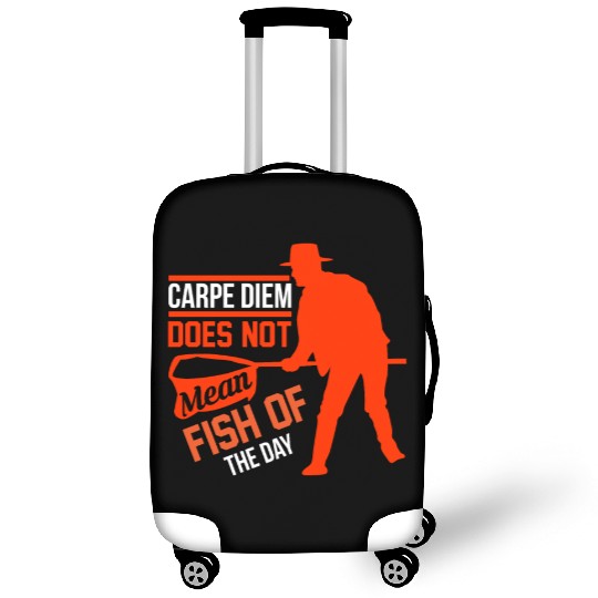 Carpe Diem does not mean fish of the day Luggage Covers