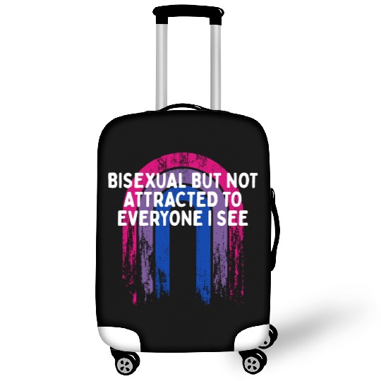 Not Attracted to Everyone Bisexual LGBTQ Bi Pride Luggage Covers