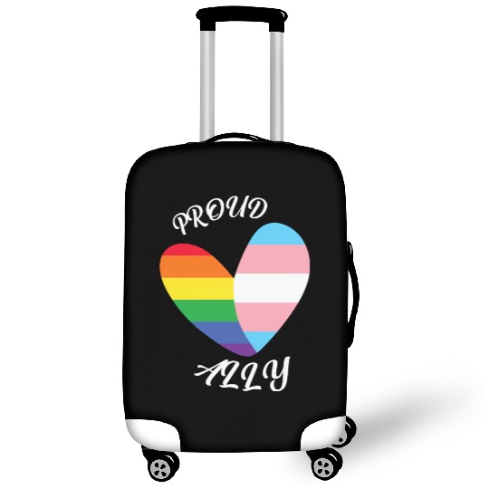 LBGT Flag Gay Pride Human Vintage Rainbow Luggage Covers