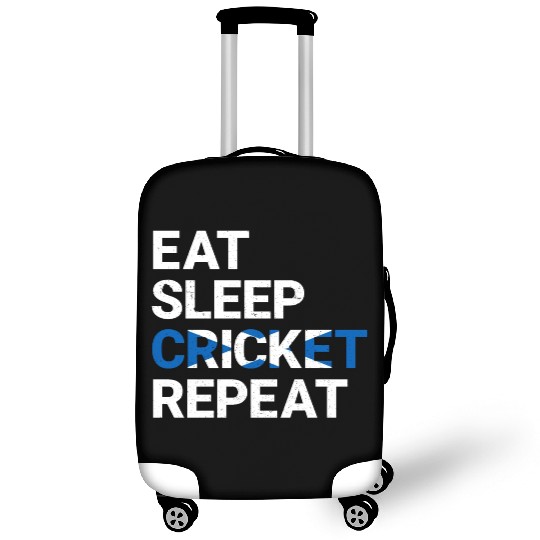 Eat Sleep Cricket Repeat Scotland Flag Sports Gift Luggage Covers