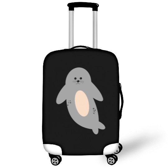 Cute seal Luggage Covers