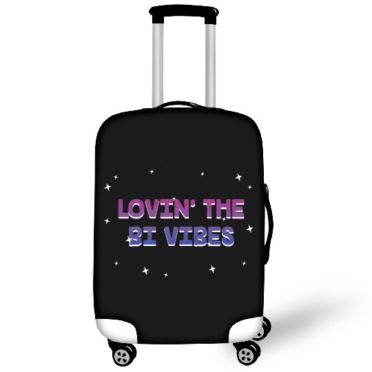 Lovin' the Bi Vibes Bisexual LGBTQ Bi Pride LGBT Luggage Covers
