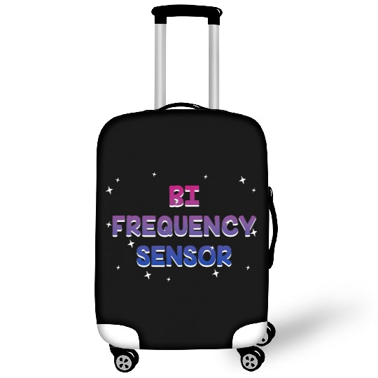 Bi Frequency Sensor Bisexual Pun Bi Pride Joke Luggage Covers
