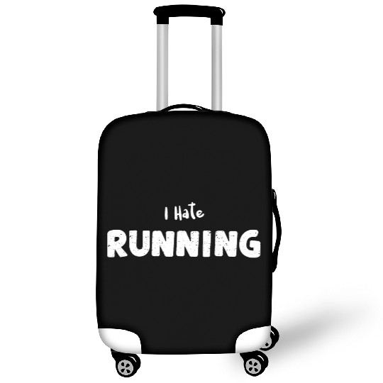 I Hate Running - Workout Luggage Covers