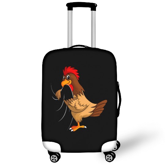 chickens farmer chicken kids boys Luggage Covers