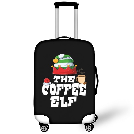 Gamer Elf Family Matching Christmas Group Pajama Luggage Covers