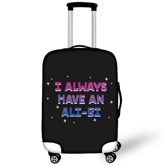 I Always Have an Alibi Bisexual Couples Bi Pride Luggage Covers