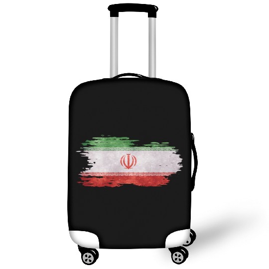 Iran - national flag, brush effect Luggage Covers