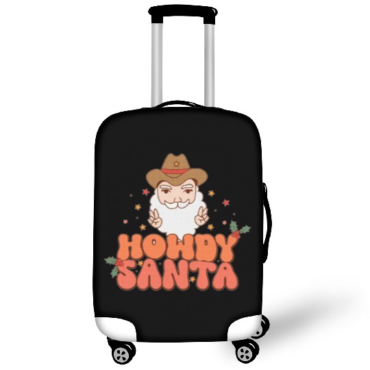 Howdy Santa Claus 2022 | Merry Christmas Luggage Covers