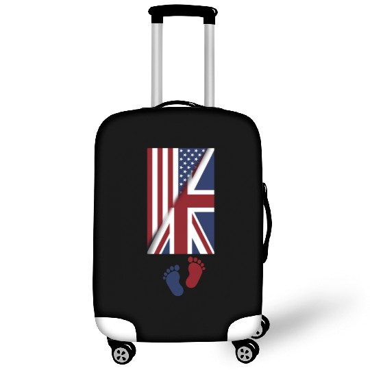 American Union Jack Flag Baby american union jack Luggage Covers