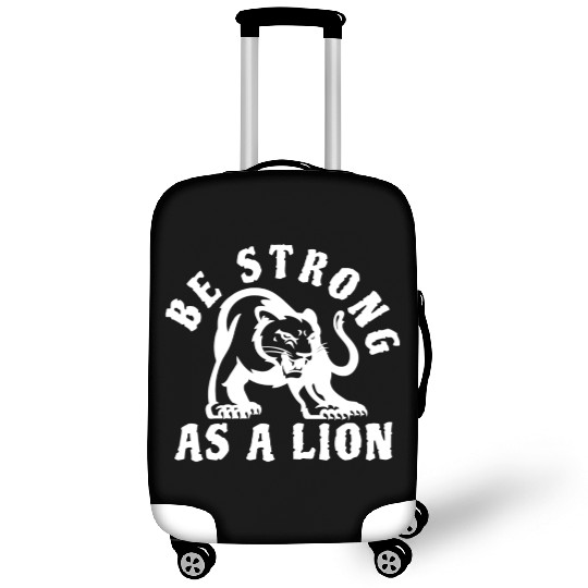 be strong as a lion Luggage Covers