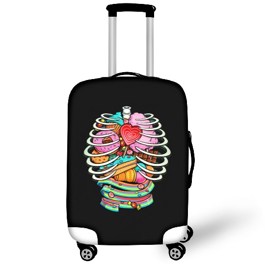 Unicorn Anatomy Sweet Inside Luggage Covers