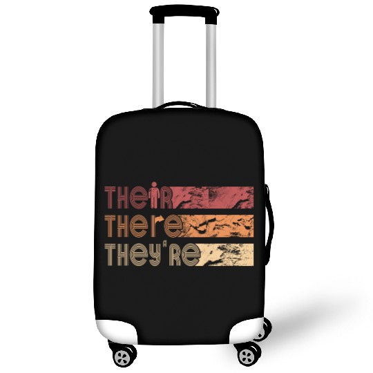 Their There They're English Teacher Grammar Luggage Covers