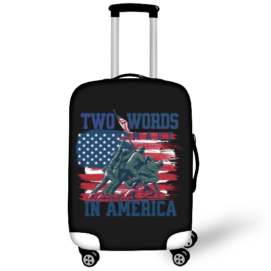 U S Army Veteran Flag 2 Luggage Covers