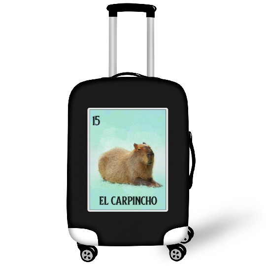 El Carpincho Mexican Capybara Cards Funny Rodent Luggage Covers