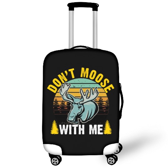 Retro - Don't Moose with Me Luggage Covers