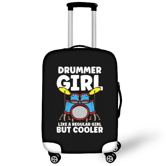 Drummer Drums Music Drum Set Drumming Luggage Covers