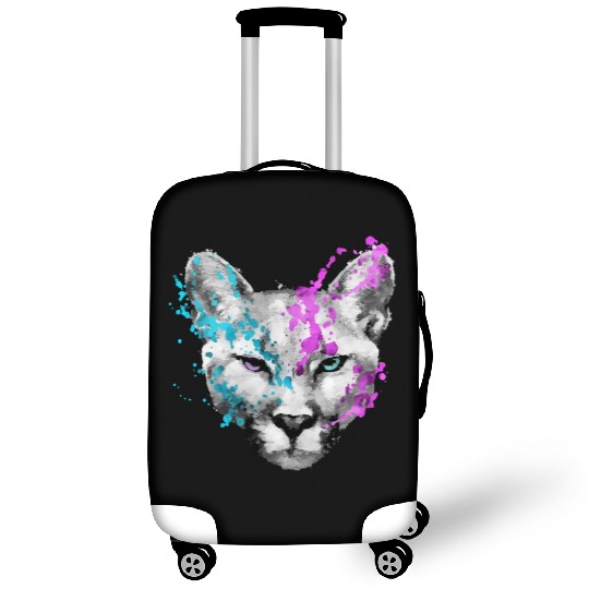 Dramabite mountain lion Luggage Covers