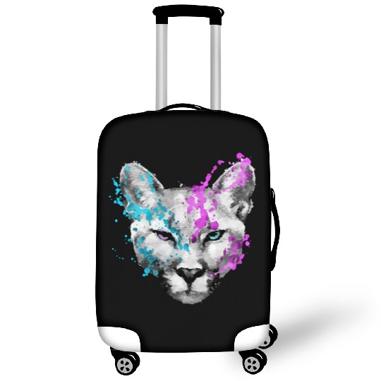 Dramabite mountain lion Luggage Covers
