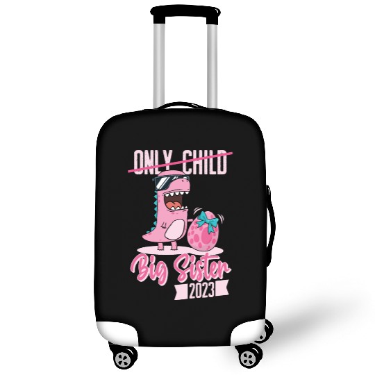 Only Child Big sister 2023 pregnancy baby girls Luggage Covers