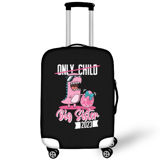 Only Child Big sister 2023 pregnancy baby girls Luggage Covers