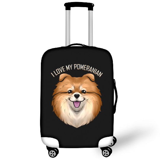 Dog Lover - I Love My Pomeranian Luggage Covers